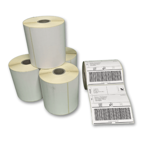 Pakke i Postkassen etiketter 4 ruller, 100 x 100mm á 500 etiketter - Logistra AS