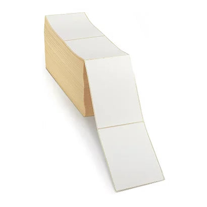 Fanfold, 102x192 mm. à 5000 etiketter - Logistra AS